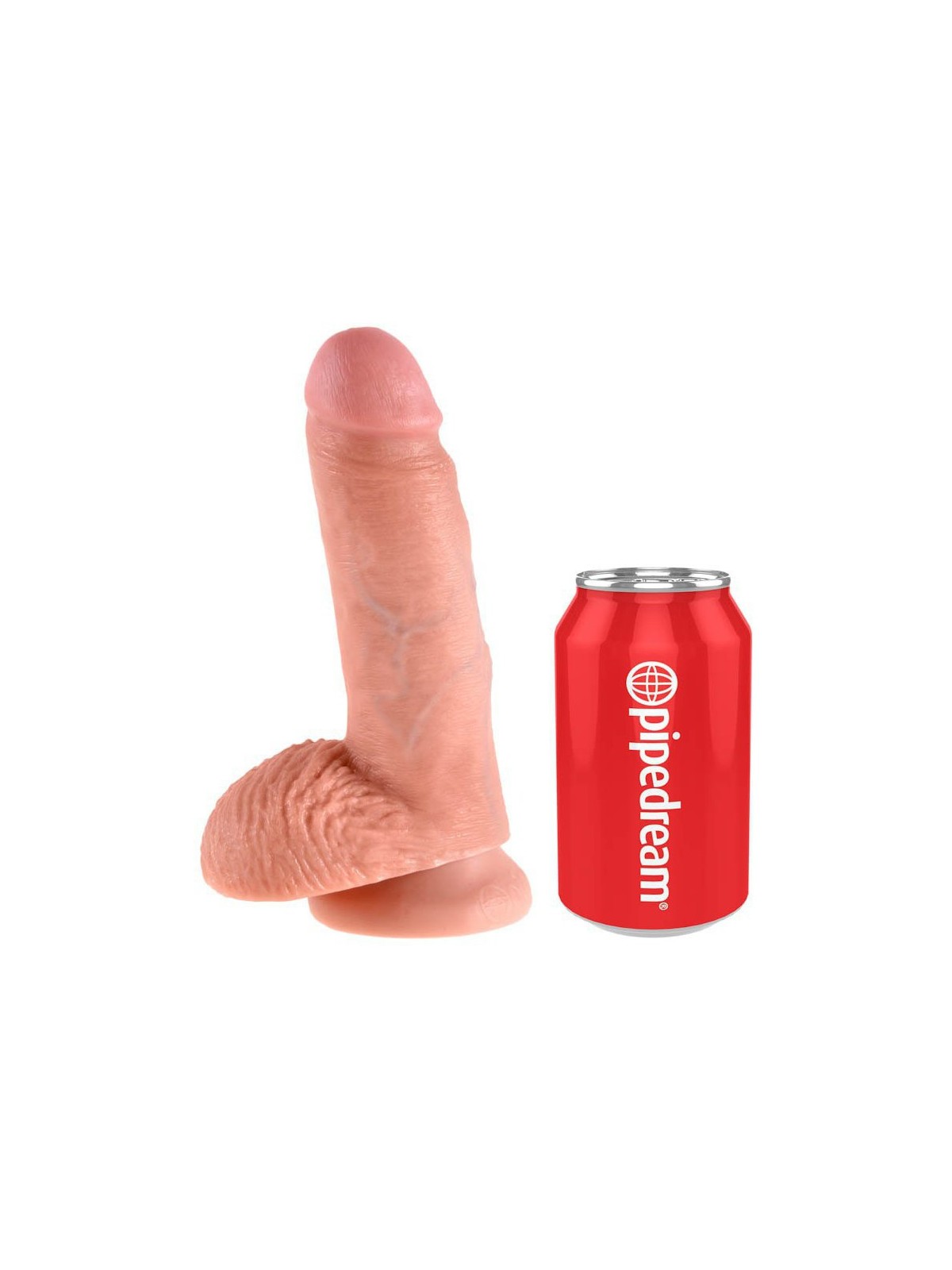 Realistic gods Realistic god King Cock 16 x 4.6 cm This realistic dildo is a brand sex toy King Cock. It is made from a soft and