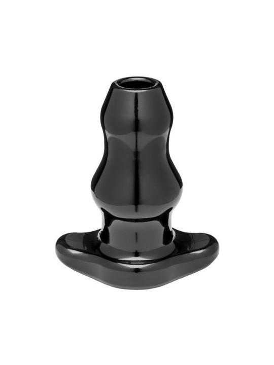 Tunnels Anal Plugs Double Tunnel Extra-Large Black Plug 14 x 7.6cm Double Tunnel Extra wide anal plug that we offer on gay sexsh