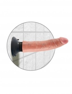 Godes Vibrants Gode vibrant King Cock 18 x 4 cm Le gode vibrant ici présenté est un sex toy gay de la marque King Cock, l'une de