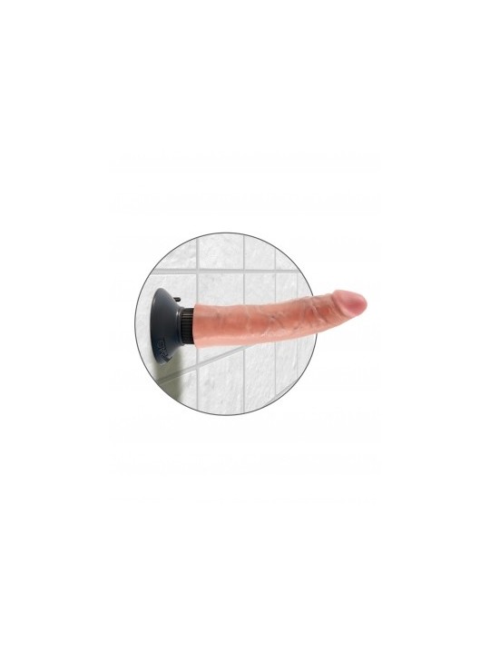 Godes Vibrants Gode vibrant King Cock 18 x 4 cm Le gode vibrant ici présenté est un sex toy gay de la marque King Cock, l'une de