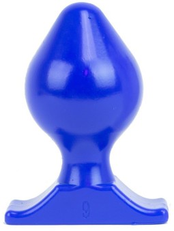 imports Plug XL All Blue 14x9cm Le Plug XL All Blue est un plug gay large de 9cm au maximum avec une forme arrondie volumineuse.