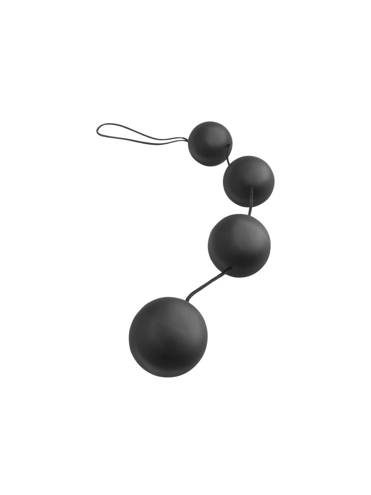 imports Boules anales Vibro 3.2 cm Noir Ces boules anales sont appelées Vibro car elles possèdent une bille lourde à l'intérieur