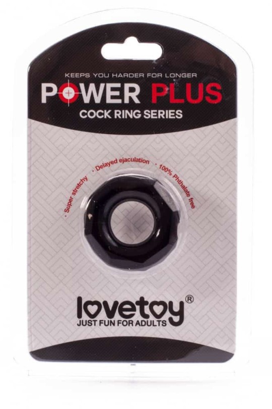 imports Cockring Power Plus 20mm Ce cockring flexible est un anneau de sexe réalisé en TPR extensible.Il possède une forme en éc