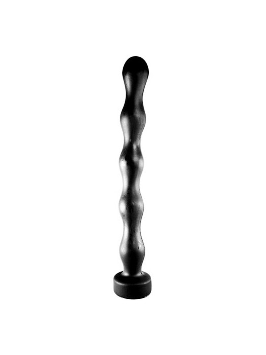 imports Plug long All Black 29 x 3.5 cm Noir Ce plug long de la marque All Black et un sextoy de 29cm insérable à la forme origi