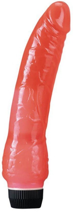 imports Gode vibrant Jelly Rouge 20 x 4 cm Le gode vibrant que nous vous proposons sur la boutique en ligne est un sextoy rose d