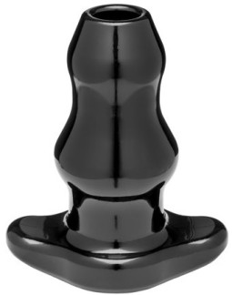 Tunnels Anal Plugs Double Tunnel Plug Noir Large12 x 7 cm This Double Tunnel plug anal of the brand Perfect Fit is here in its w