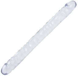 Double Dongs Double dildo Jelly Clear 44 x 4.3 cm Sextoy made of PVC 55,92 €