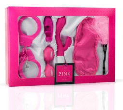 imports Box coquine I Love Pink Gift - 6 pièces Les sextoys vibrants contenus dans ce coffret fonctionnent à piles: la gaine à d