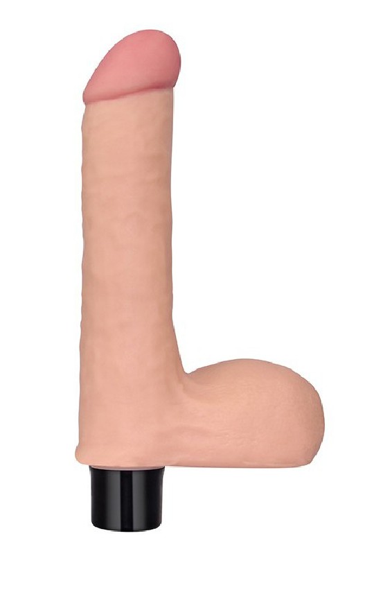 Realistic gods Vibrating God with Real Soft scholarships 14 x 4cm The Real Soft vibrating dildo is here in its version with scho