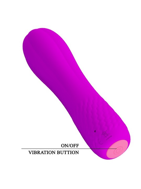 imports Vibro Allen Pretty Love 12 x 3 cm Caractéristiques: 12 modes de vibrations Étanche à l'eau Recharge en USB. Fabriqué en 