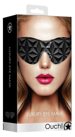 imports Masque Luxury Noir Ce masque noir de la marque Ouch! est un accessoire SM qui permet de cacher les yeux du partenaire. I
