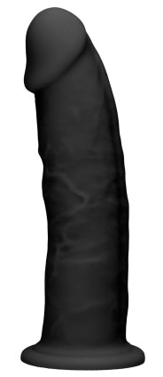 Realistic gods Realrock silicone dildo 14.5 x 3.7 cm This silicone dildo from the Realrock brand is a black sex toy designed wit