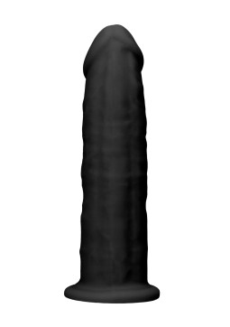 Realistic gods Realrock silicone dildo 14.5 x 3.7 cm This silicone dildo from the Realrock brand is a black sex toy designed wit