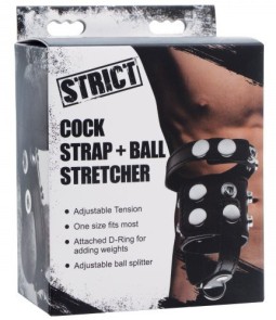 imports Ballstretcher Cock Strap Noir Il est fabriqué en polyuréthane (simili) 44,05 €