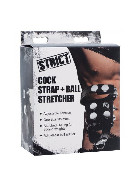 imports Ballstretcher Cock Strap Noir Il est fabriqué en polyuréthane (simili) 44,05 €