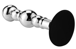 imports Plug en métal 4 Balls 15x 3.5cm Ce plug en métal de la marque Kiotos est un sextoy de 15cm de longueur insérable.La larg
