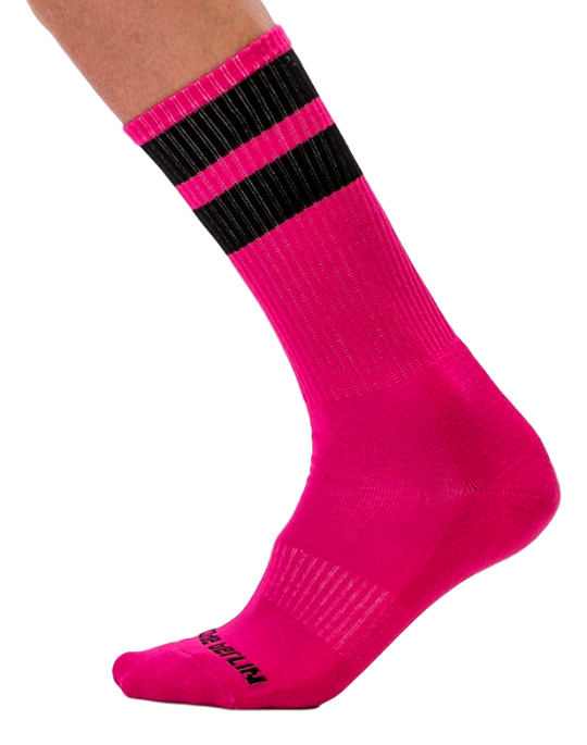 imports Chaussettes Gym Socks Rose-Noir Composition : 80% Coton 18% Polyamide 2% Élasthanne 34,01 €