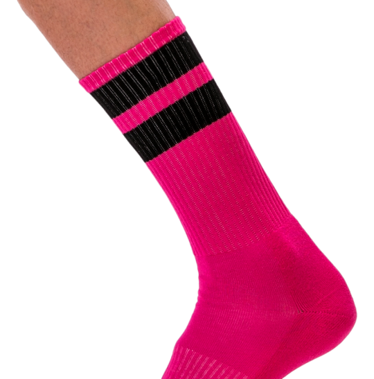 imports Chaussettes Gym Socks Rose-Noir Composition : 80% Coton 18% Polyamide 2% Élasthanne 34,01 €