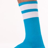 imports Chaussettes Gym Socks Bleu ciel-Blanc Composition :80% Coton, 18% Polyamide, 2% Élasthanne 34,01 €