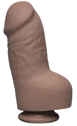 Realistic gods Realistic Gode Fat D UltraSkyn 14 x 7 cm Caramel This dildo of the Fat D range is designed with a realistic shape