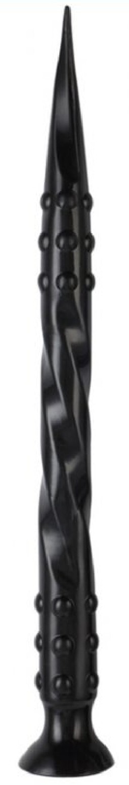 imports Gode Pointed Twist L 65 x 5 cm Noir Le gode Pointed Twist est un sextoy conçu avec une forme originale et permettant des