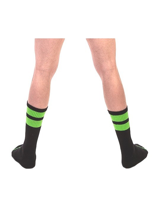imports Chaussettes Gym Socks Vert fluo Ces chaussettes de la marque Barcode Berlin font partie de la gamme GYM SOCKS.Elles sont