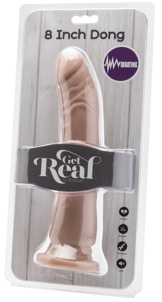 Realistic gods Vibrating god Get Real 20 x 4 cm The vibrating dildo Get Real is a sex toy designed with a realistic shape that m