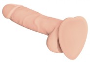 The Vac-U-Lock Soft S realistic dildo 13 x 3.5cm The dildo adapts to the Strap-On harness. Tips: Use a water-based lubricant Cle