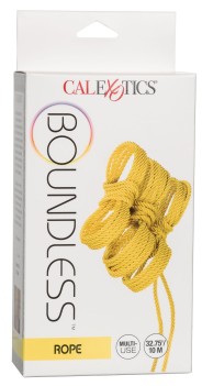 imports Corde de bondage Boundless 10m Jaune Composition : 70% coton, 30% polyester 31,30 €