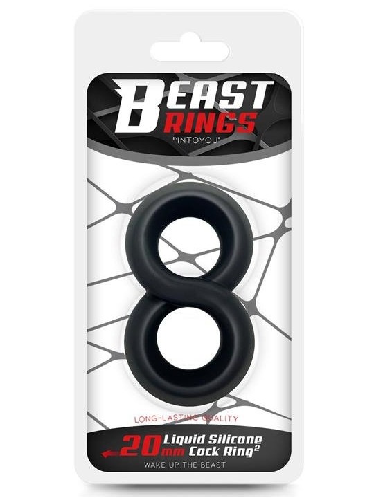 The Flexible Ballstretcher Soft Ballstretcher Doble Rings Black This ballstretcher in silicone is a sex toy placing at the base 