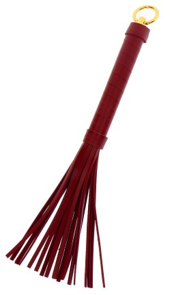 imports Martinet Taboom Rouge 32cm Le martinet rouge de la marque Taboom est un accessoire idéal pour les moments de soumission.