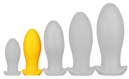 imports Plug silicone Saurus Egg M 12 x 5.5cm Jaune Conseils d'utilisation : Nettoyer avant et après usage Utiliser un lubrifian