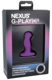 imports Plug prostatique vibrant G-Play S Nexus 6 x 2.3cm Violet Conseils d'utilisation : Nettoyer après usage et conserver dans