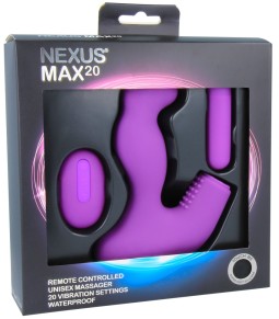 Stimulateurs Prostatiques Vibrants Stimulateur de prostate vibrant Max 20 Nexus 10 x 4cm Violet Conseils d'utilisation : Nettoye