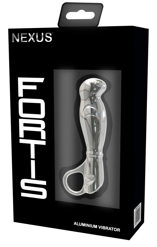 Sextoys en Métal Plug prostatique vibrant en métal Fortis Nexus 10 x 3.3cm Caractéristiques : Matière Aluminium Étanche à l'eau 