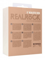 Godes Réalistes Gode réaliste Realistic Cock Realrock 6 - 11 x 3.3cm Précautions d'utilisation : Nettoyer après chaque usage Uti