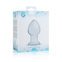 Sextoys en Verre Plug Anal en Verre No.26 Pour vous permettre de ranger soigneusement votre plug en verre, une pochette vous est