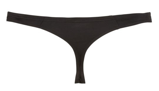 Strings et Culottes String Ouvert Deux anneaux en tissu pour passer le pénis et les testicules. Composition : 80% polyamide, 20%