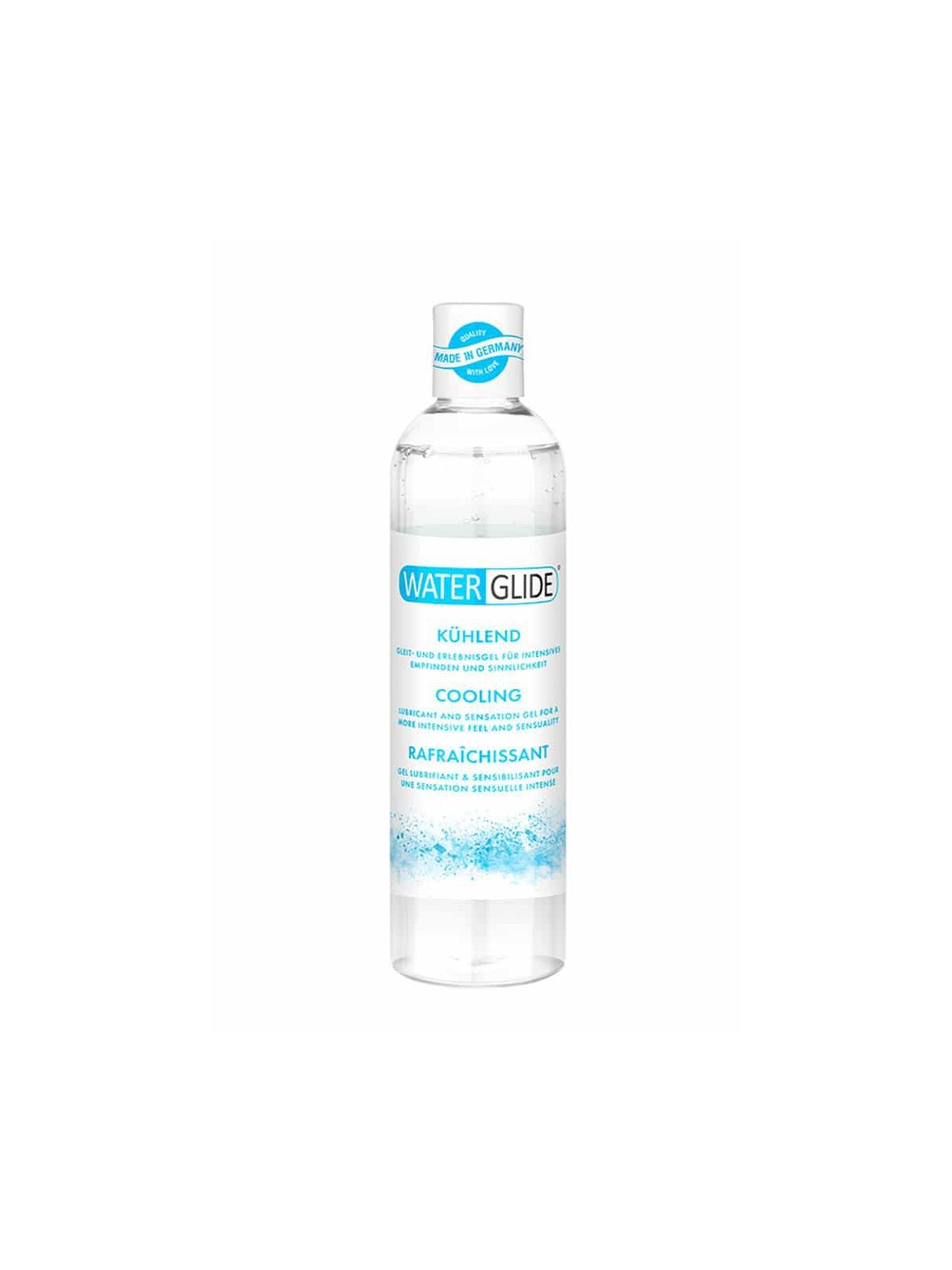 imports Lubrifiant Waterglide Rafraichissant - 300 ml Composition du lubrifiant:Aqua, Glycerin, Hydroxyethylcellulose, Phenoxyet