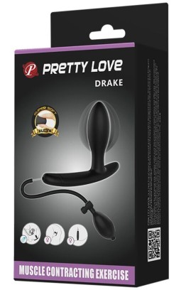 imports Plug gonflable en silicone Drake Pretty Love 7 x 2.5cm Précautions d'emploi : Nettoyer après usage Utiliser un lubrifian