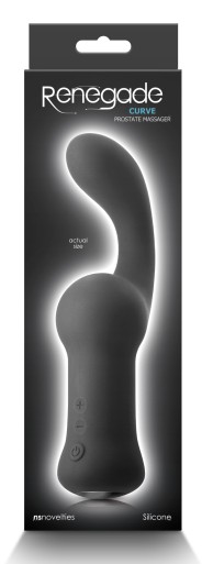 Stimulateurs Prostatiques Vibrants Stimulateur de prostate vibrant Curve Renegade Précautions d'emploi : Nettoyer après usage Ut