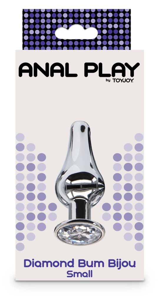 Plugs Anal Bijoux Plug Bijou anal Diamond Bum S 9 x 3.2cm Le plug bijou anal Diamond Bum S est un sextoy conçu avec une forme al