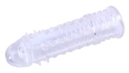 Penis extension Penis sheath Swirls 16 x 4cm Transparent The Swirls penis sheath is an accessory designed with a soft material a