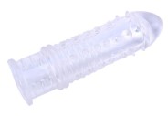 Penis extension Penis sheath Swirls 16 x 4cm Transparent The Swirls penis sheath is an accessory designed with a soft material a