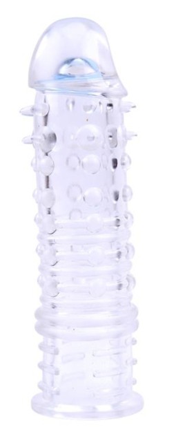 Penis extension Penis sheath Swirls 16 x 4cm Transparent The Swirls penis sheath is an accessory designed with a soft material a