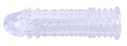 Penis extension Penis sheath Swirls 16 x 4cm Transparent The Swirls penis sheath is an accessory designed with a soft material a