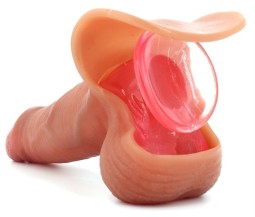 Penis extension Flexible Fake Penis Model C 11 x 4cm This flexible sheath is a false penis designed with realistic contours. The