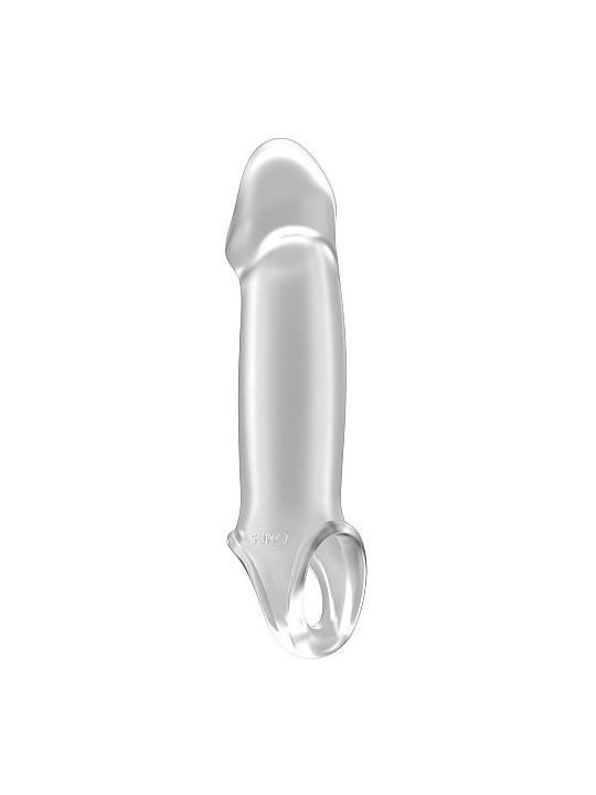 Penis extension SONO penis sheath transparent 11.5 x 3cm SoNO penis sheath ideal to enlarge the sex.Length of 11.5cm with ring t