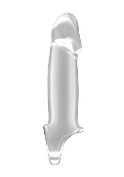 Penis extension SONO penis sheath transparent 11.5 x 3cm SoNO penis sheath ideal to enlarge the sex.Length of 11.5cm with ring t