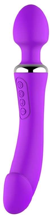 Vibrators Wands Wand and Vibro Double End 22cm Violet This Double End sex toy is composed of 2 sides that provide exciting sensa